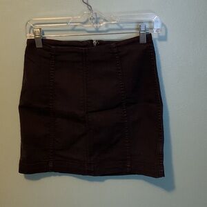 Free People Black Women's Skirt